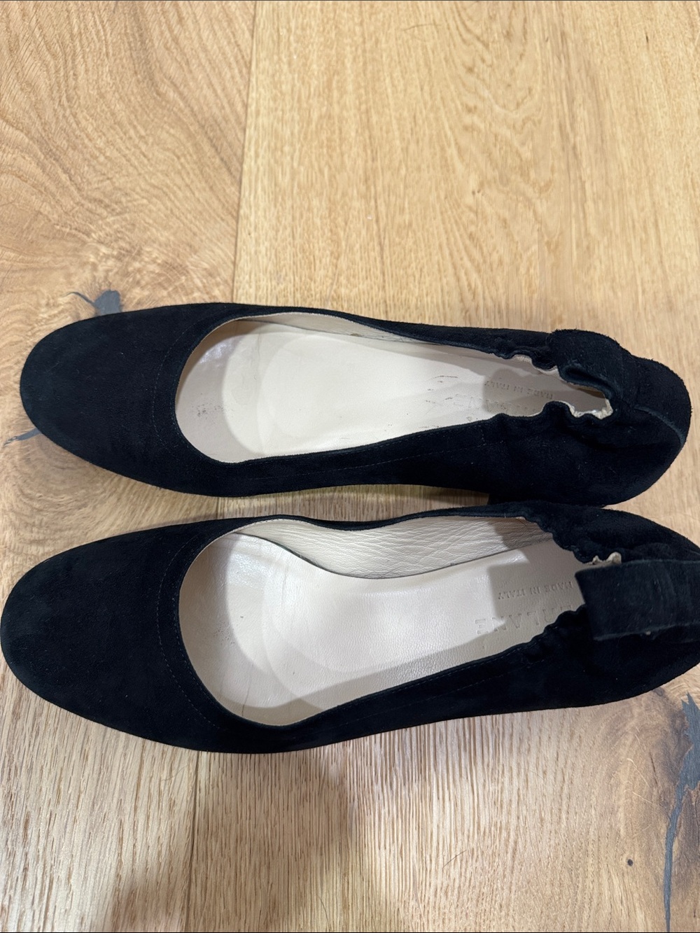 Everlane The Day Heel in black suede Sz 7. - Picture 7 of 11